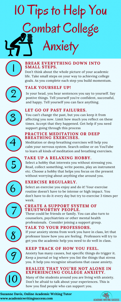 10 Tips to Fight College Anxiety 